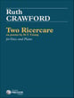 Two Ricercare Vocal Solo & Collections sheet music cover